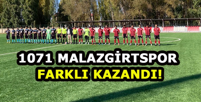 1071 Malazgirtspor deplasmanda farklı kazandı: Gol olup yağdılar