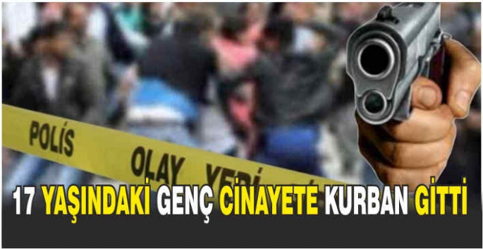 17 yaşındaki genç cinayete kurban gitti