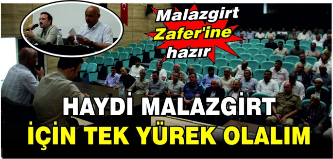 26 Ağustos Malazgirt Zafer Bayramı hazırlığı