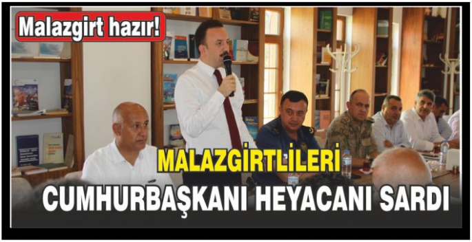 26 Ağustos Malazgirt Zafer Bayramı hazırlığı