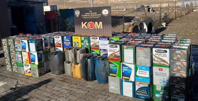 5 ton 220 litre kaçak akaryakıt ele geçirildi