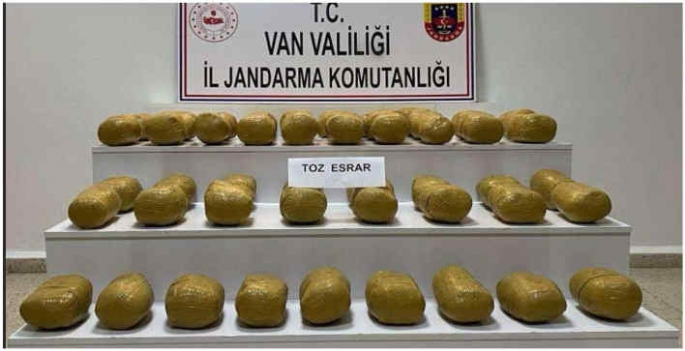 51 kilo toz esrar ele geçirildi! Uyuşturucuya geçit yok!