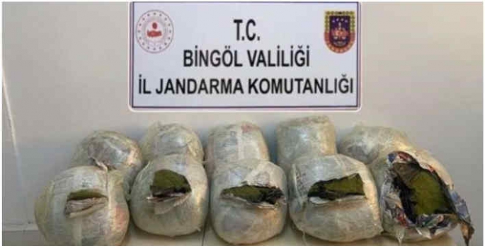 59 kilo 264 gram esrar ele geçirildi