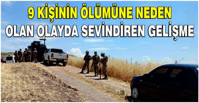 9 Kişinin ölümüne neden olan olayda sevindiren gelişme