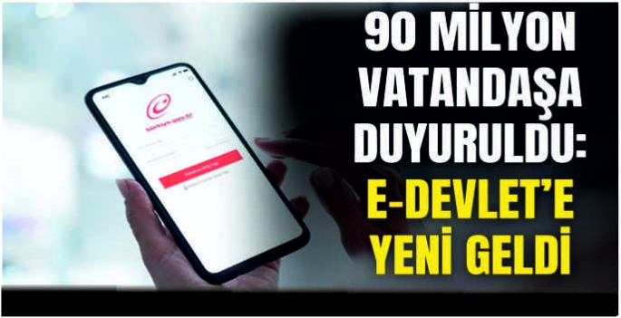 90 milyon vatandaşın dikkatine! E-devlet yeni özellik geldi artık işlemler buradan da yapılabilecek