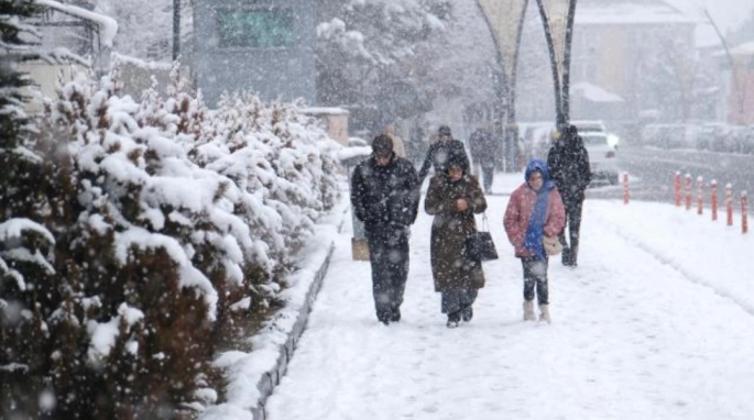 AFAD'dan 5 il için turuncu kodlu kar uyarısı