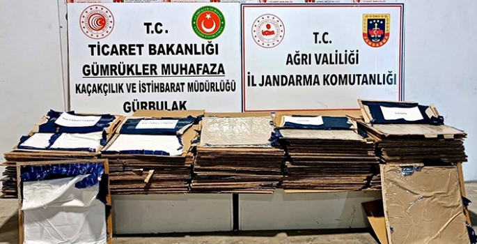 Ağrı'da 276 kilogram uyuşturucu ele geçirildi