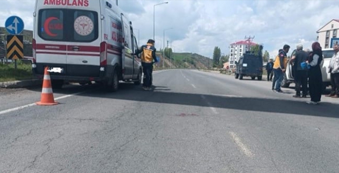 Ağrı'da trafik kazası: 1 ağır yaralı