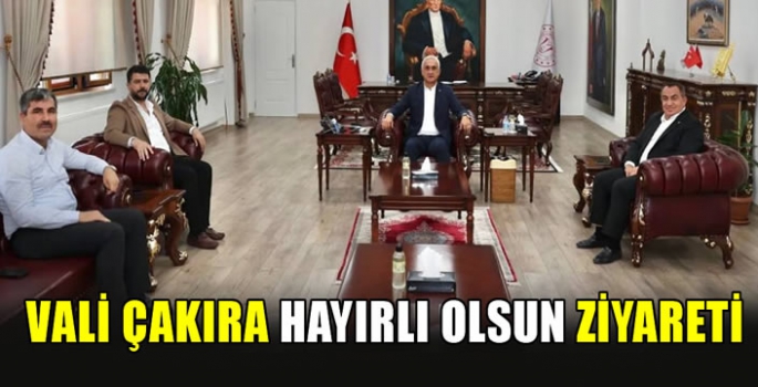 AK Parti Heyetinden Muş Valisi Çakır’a hayırlı olsun ziyareti