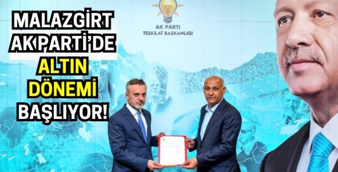 AK Parti Malazgirt’te bayrak değişimi: Cengiz Altın’dan ilk açıklama!