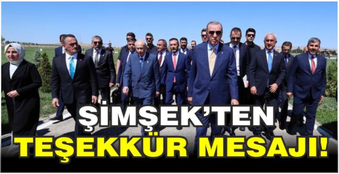 AK Parti Muş Milletvekili Şimşek'ten ‘Şanlı Zafer’ ve tarihi kalabalık için teşekkür!