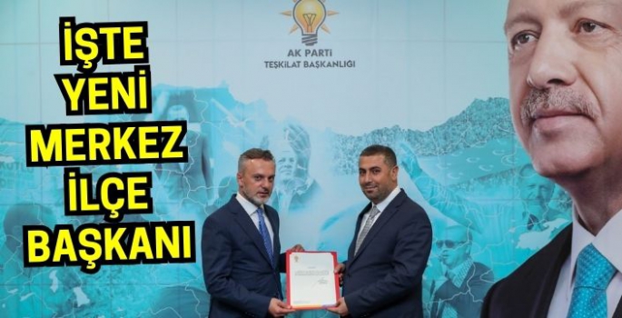 AK Parti Muş’ta yeni merkez ilçe başkanı belli oldu!