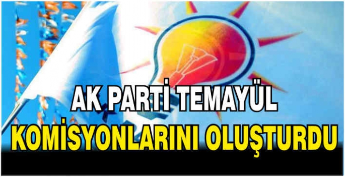 AK Parti temayül komisyonlarını oluşturdu