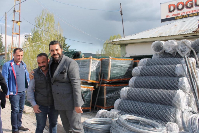 AK Partili Işık, Varto’da esnaf ve kurum ziyaretlerini sürdürdü