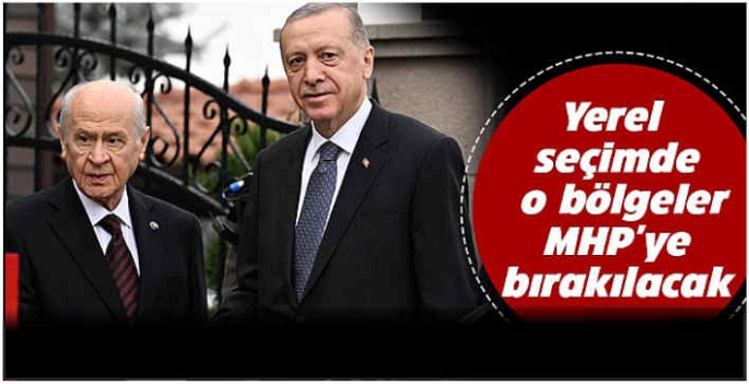 AK Parti’ nin yerel seçimlerde MHP'ye bırakacağı 3 il belli oldu! Erdoğan ve Bahçeli anlaşmaya vardı