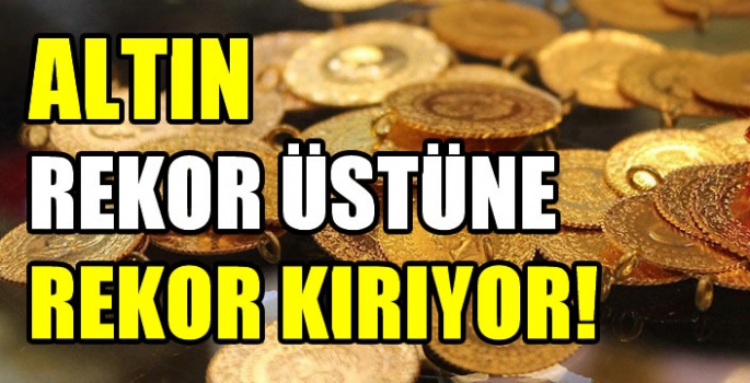 Altın rekor üstüne rekor kırıyor! Gram 1.826 lirayı gördü