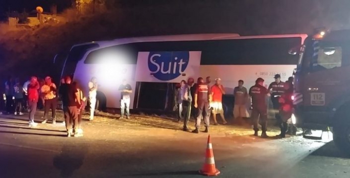 Aydın'da otobüs kazası: Ölü ve yaralılar var!