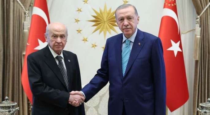 Bahçeli ile Erdoğan'dan sürpriz görüşme