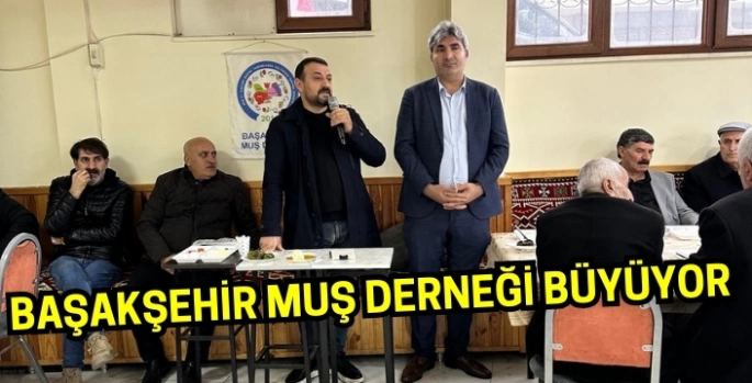 Başakşehir Muş Derneği büyüyor: Başkan Altun müjdeyi verdi!