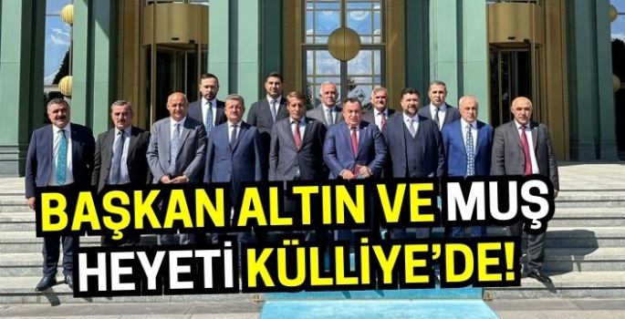 Başkan Altın hızlı başladı: Soluğu külliyede aldı!