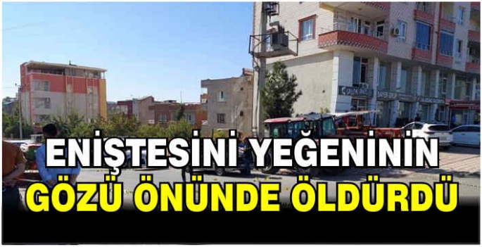 Batman'da silahlı saldırı: Eniştesini yeğeninin gözü önünde öldürdü