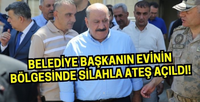 Belediye Başkanı Erdem'in evinin bulunduğu bölgede silahla ateş açıldı