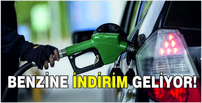 Benzine indirim geliyor!