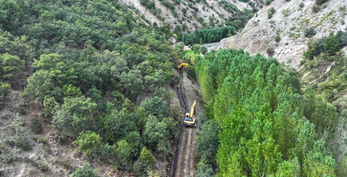 Bingöl'de Ilıcalar Mikrohavza Sulamaları çalışmalarında sona gelindi