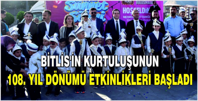 Bitlis'in kurtuluşunun 108. yıl dönümü etkinlikleri başladı