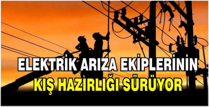 Bitlis'te elektrik arıza ekiplerinin kış hazırlığı sürüyor