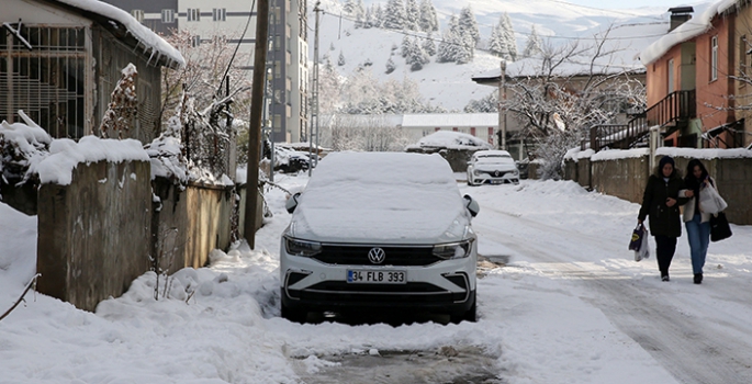 Bitlis'te kar nedeniyle 77 yerleşim yerine ulaşım sağlanamıyor