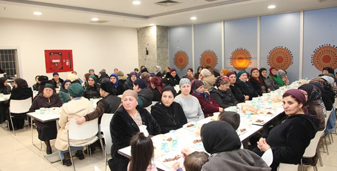 Bitlis'teki Ahıska Türkleri iftarda bir araya geldi