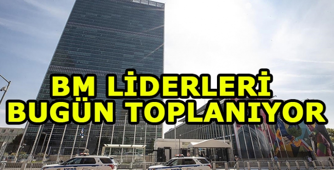 BM liderleri, 79. Genel Kurul için New York'ta bugün buluşacak