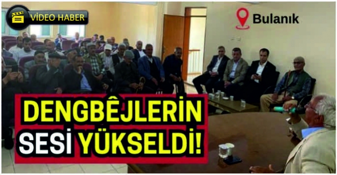 Bulanık Erentepe'de dengbêjlerin sesi yükseldi!