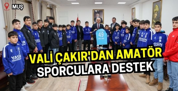 Çatbaşı Spor Kulübü’nden Vali Çakır’a ziyaret