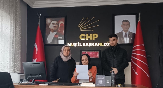 CHP Muş Kadın Kolları’ndan 5 Aralık mesajı: Çare eşitlikte çare eşit temsilde!”