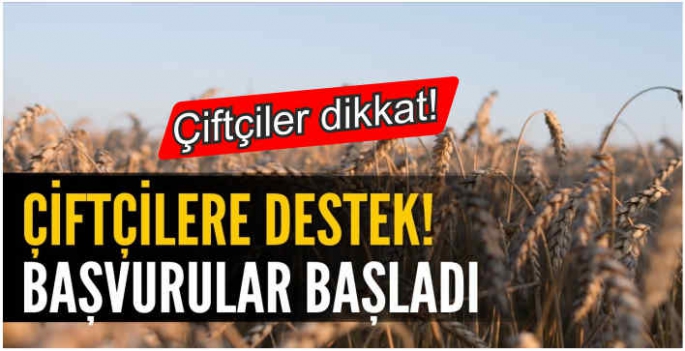 Çiftçilere Destek Verilecek! Başvurular Ekim Sonunda Başladı   