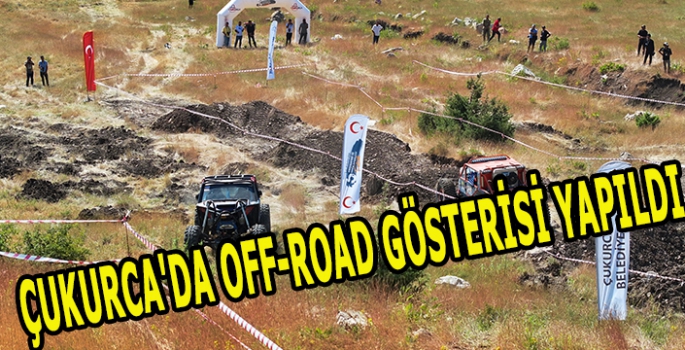 Çukurca'da off-road gösterisi yapıldı