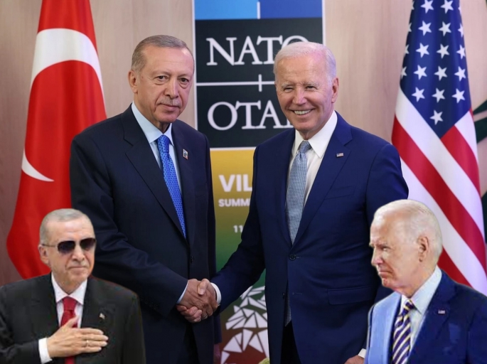 Cumhurbaşkanı Erdoğan, NATO Zirvesi'nde Biden ile görüştü