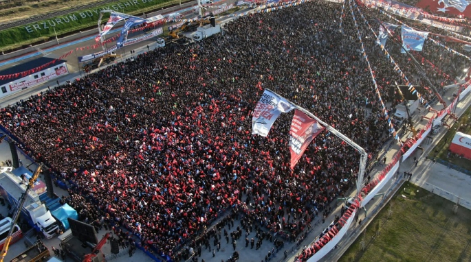 Cumhurbaşkanı Erzurum’da