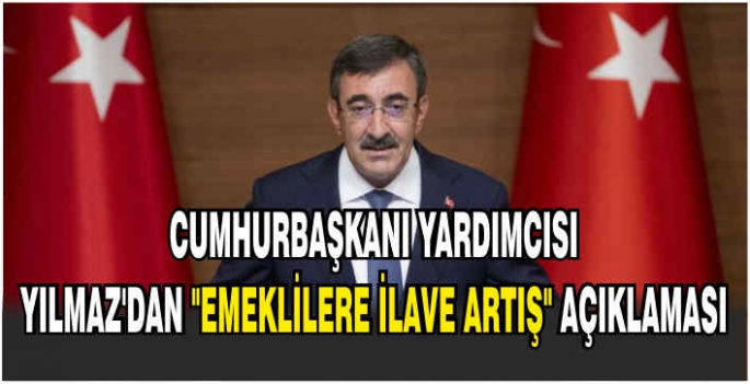 Cumhurbaşkanı Yardımcısı Yılmaz'dan 