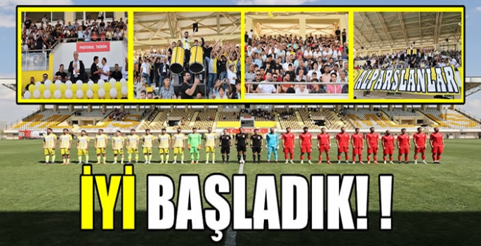 Dakika 1 gol 1! Muşsspor golle başladı