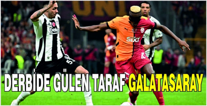 Derbide gülen taraf Galatasaray