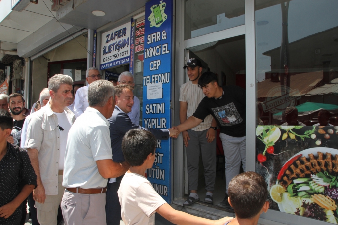 DEVA Partisi Genel Başkanı Babacan, Malazgirt’te geldi