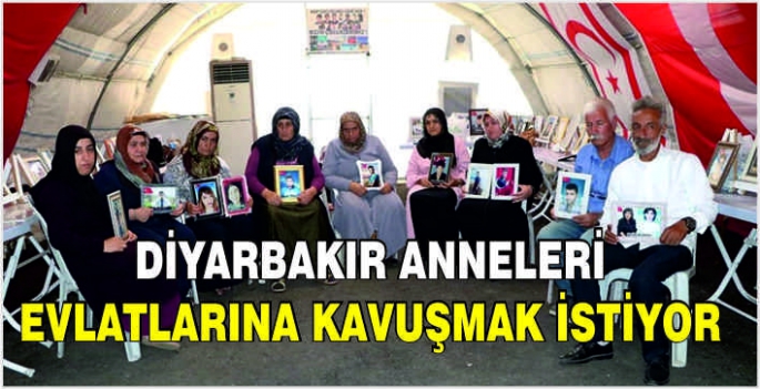 Diyarbakır anneleri evlatlarına kavuşmak istiyor