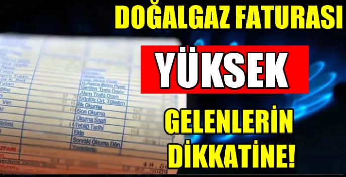 Doğalgaz faturasının az gelmesi için neler yapmalıyız?