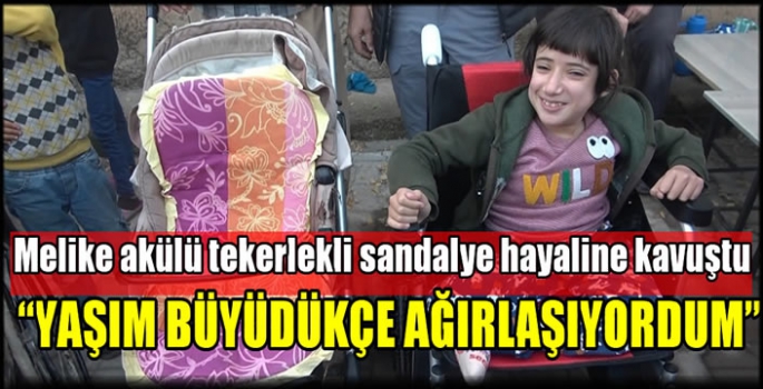 Doğuştan Engelli Melike Akülü Tekerlekli Sandalye Hayaline Kavuştu 1379