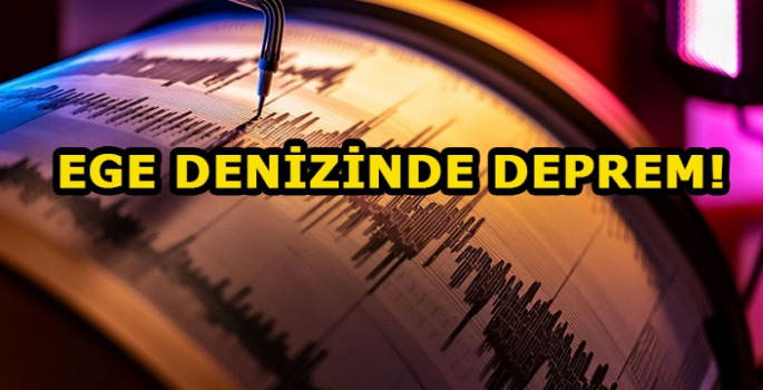 Ege Denizi'nde 4,2 büyüklüğünde deprem