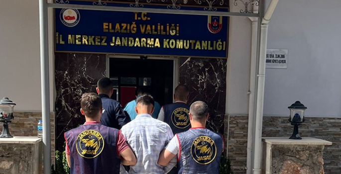 Elazığ'da çeşitli suçlardan aranan 33 hükümlü yakalandı