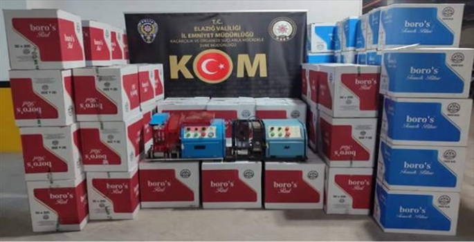 Elazığ'da kaçakçılık operasyonunda 1 şüpheli yakalandı